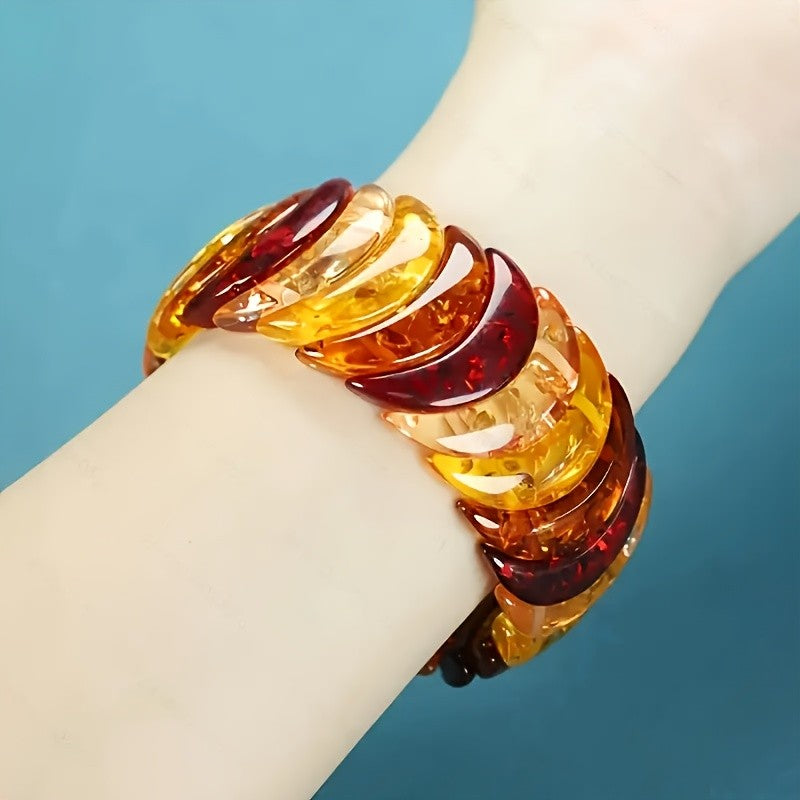Multi-Color Amber Bracelet