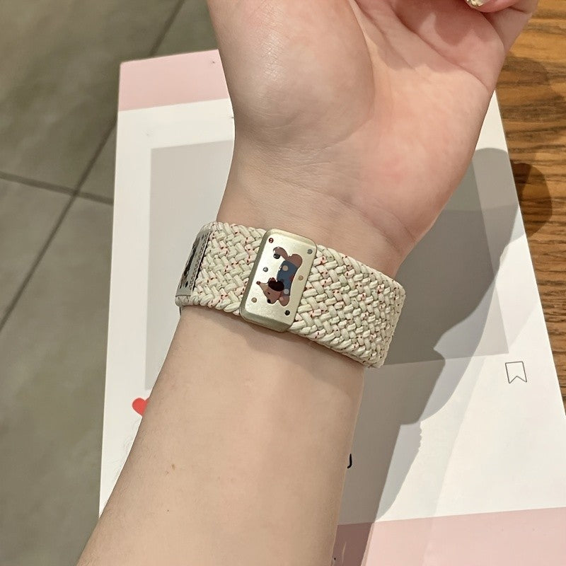 Dog Pattern Nylon Watch Band