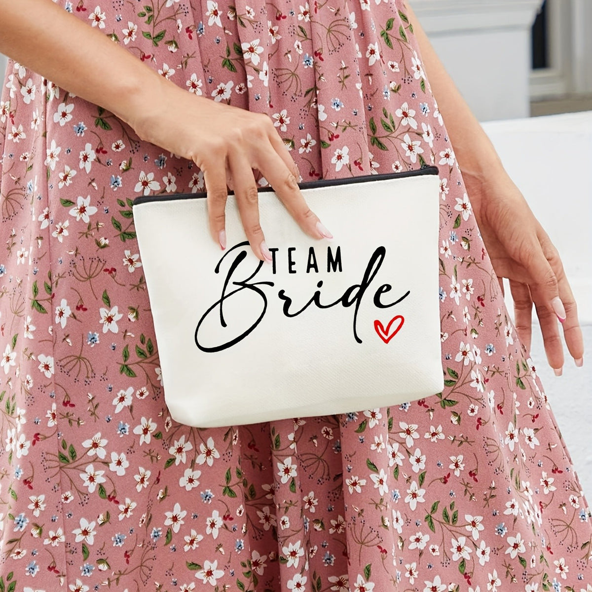 Team Bride Zip Pouch
