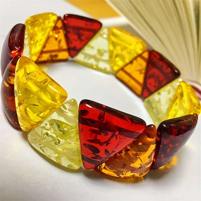Multicolor Amber Bracelet