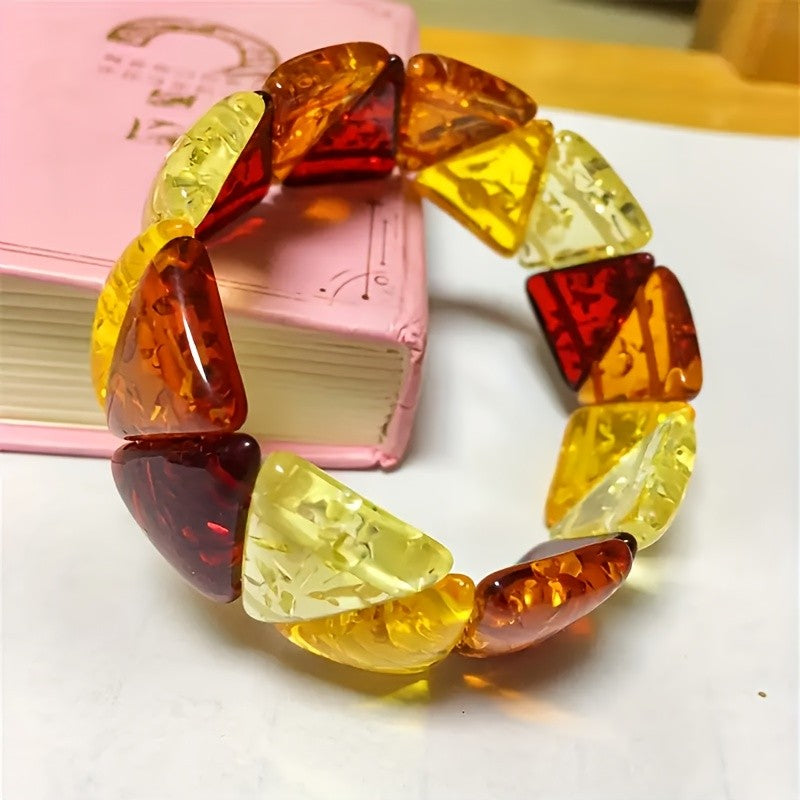 Multicolor Amber Bracelet