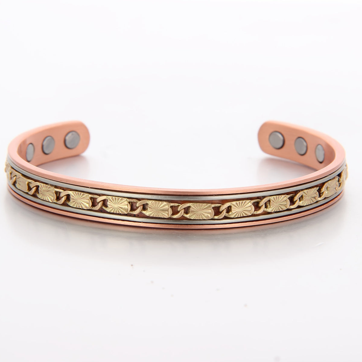 Floral Motif Cuff Bracelet