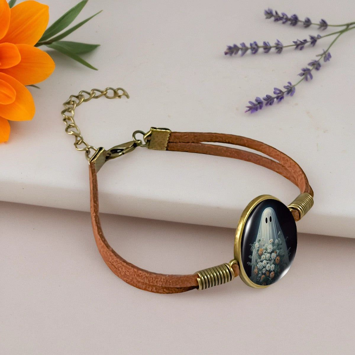 Ghost Bride Floral Bracelet