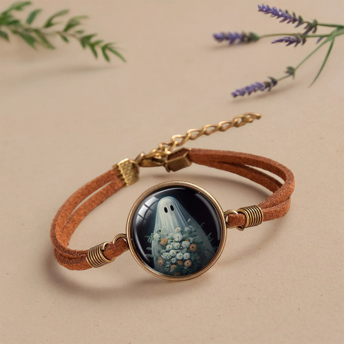 Ghost Bride Floral Bracelet