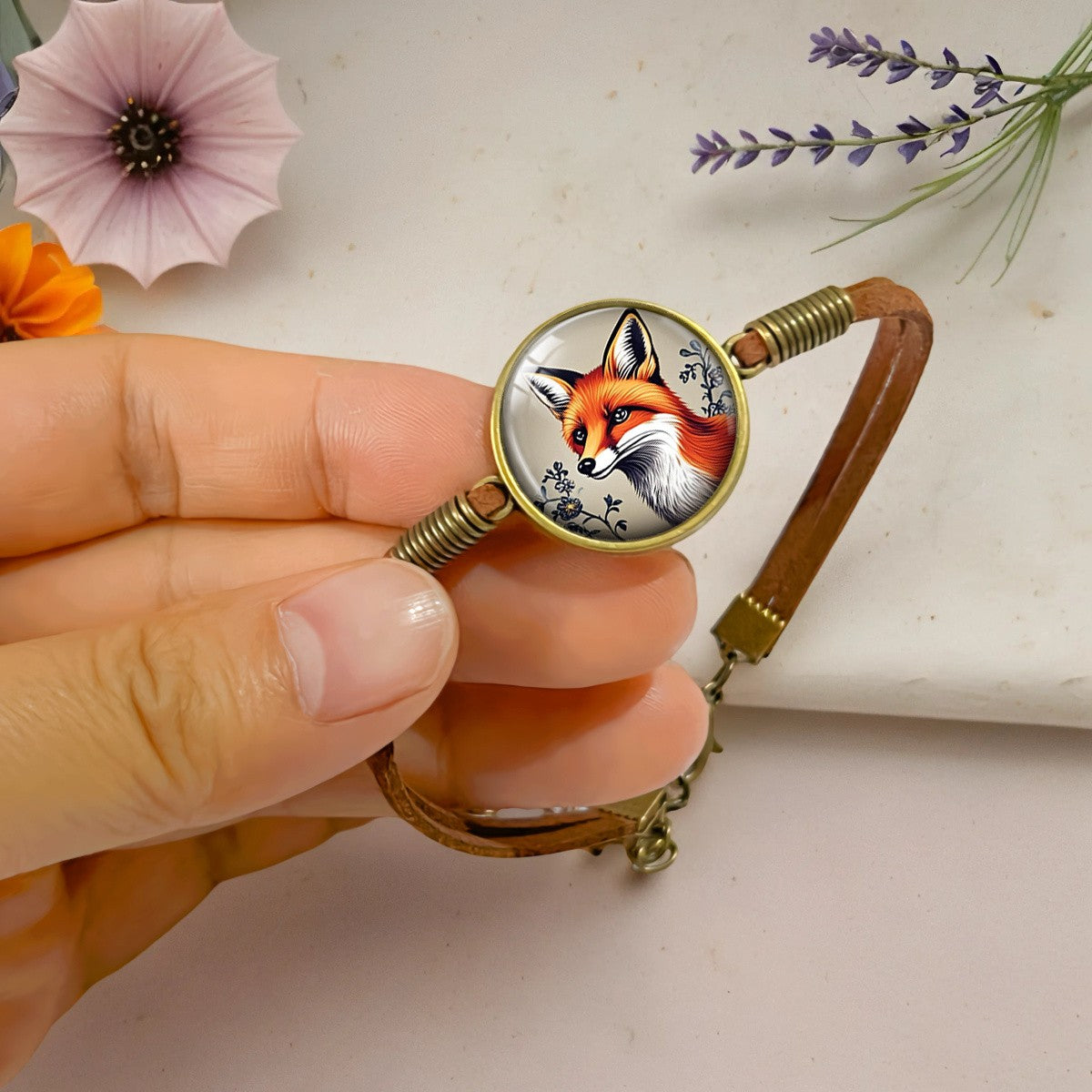 Fox Illustration Bracelet
