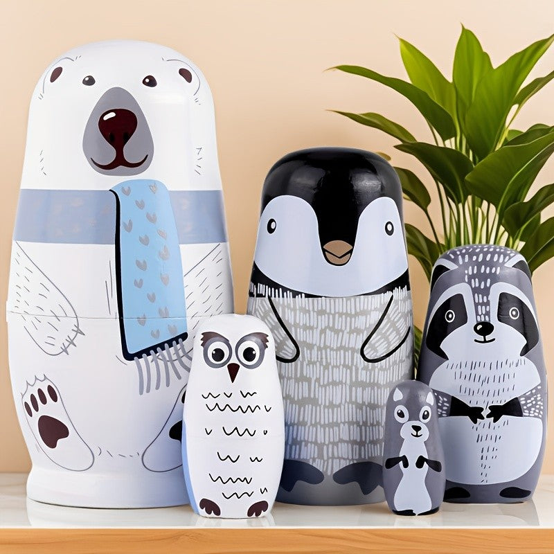 Arctic Friends Nesting Doll Set