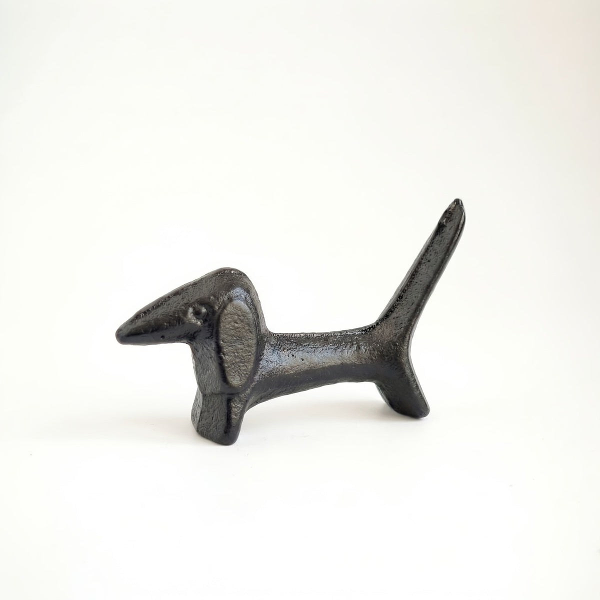 Cast Iron Dachshund Figurine