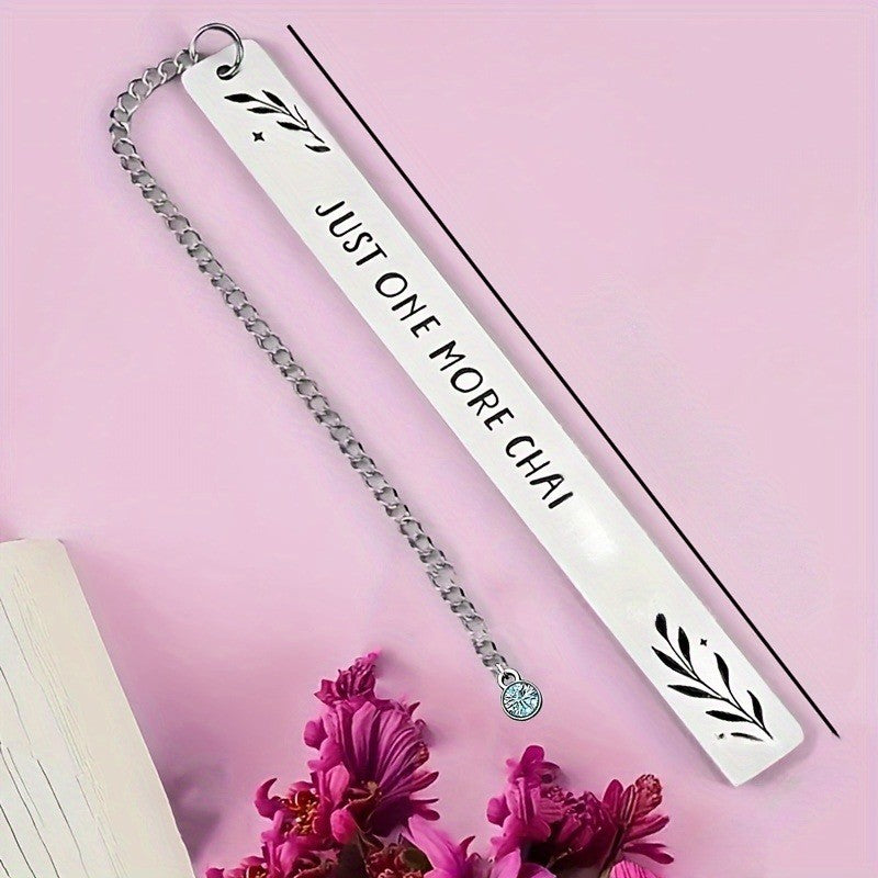 One More Chapter Stone Bookmark