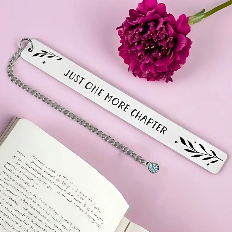 One More Chapter Stone Bookmark