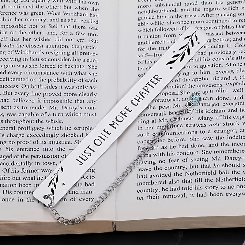 One More Chapter Stone Bookmark