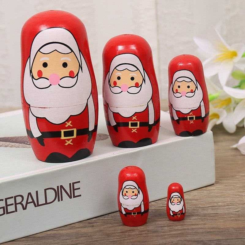 Santa Nesting Doll Set