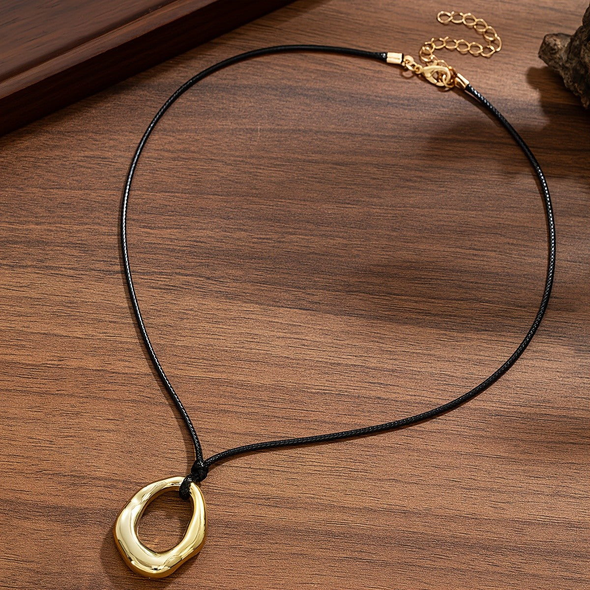 Organic Loop Cord Necklace