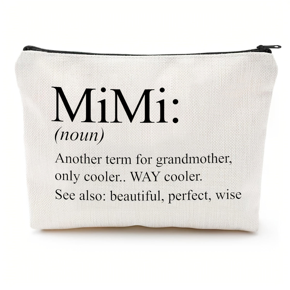 MiMi Definition Canvas Pouch