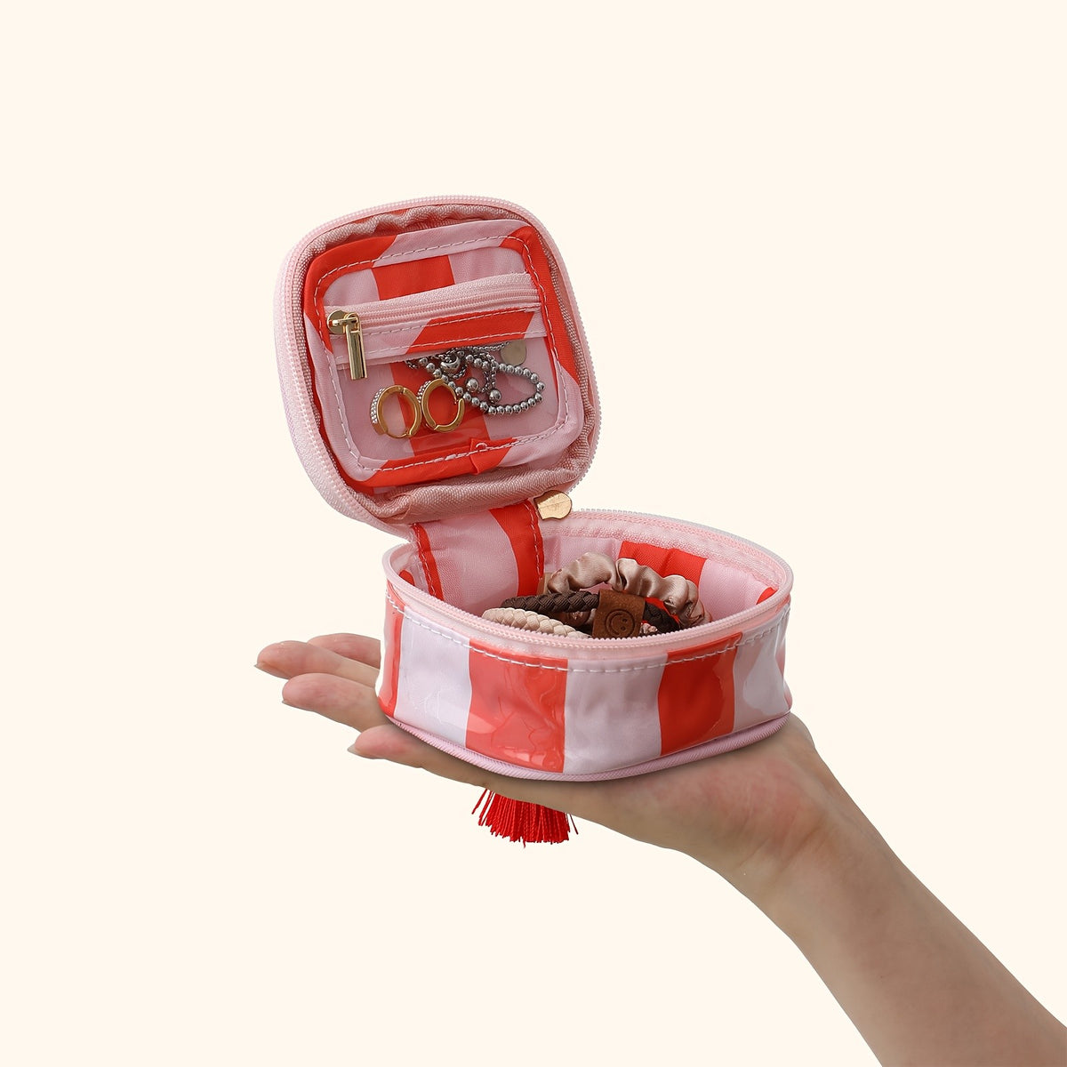 Striped Jewelry Box