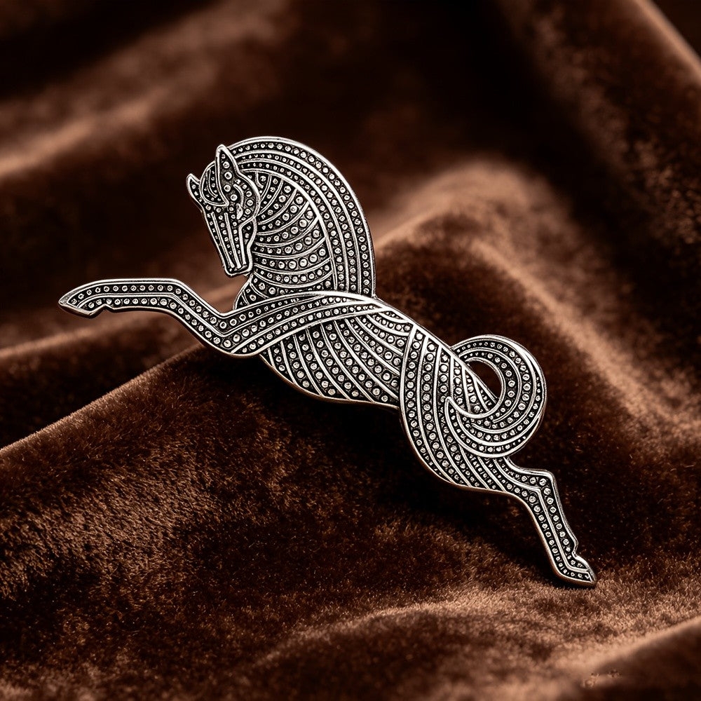 Vintage Horse Brooch
