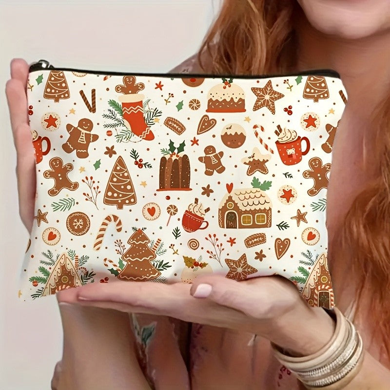 Gingerbread Holiday Pouch
