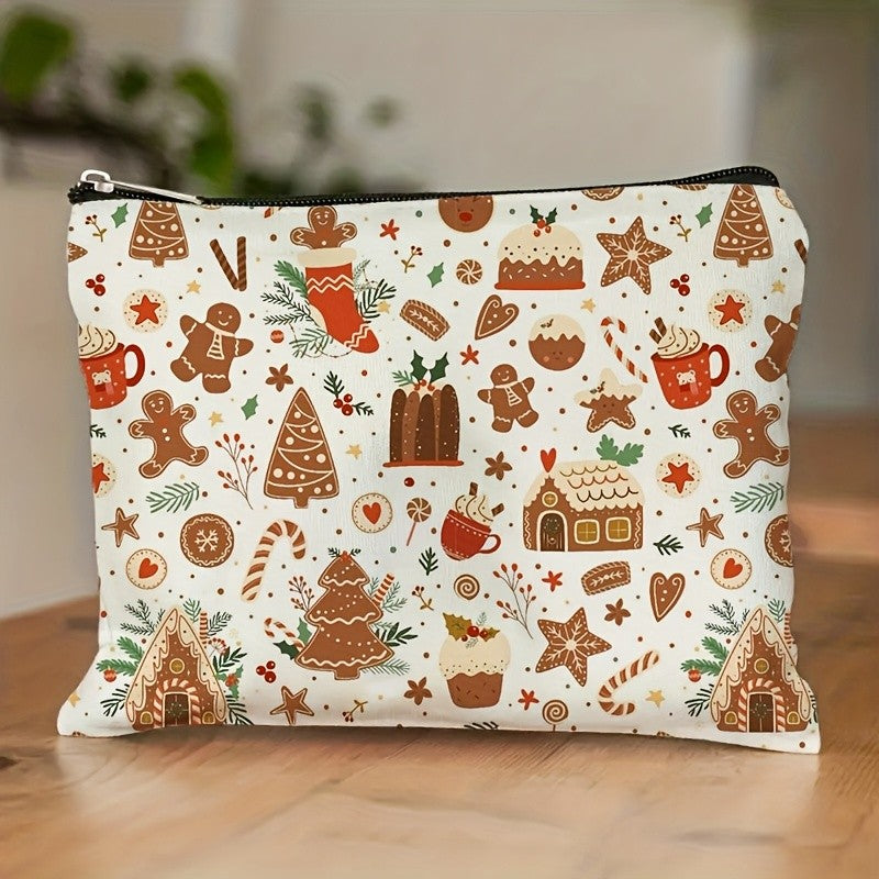 Gingerbread Holiday Pouch
