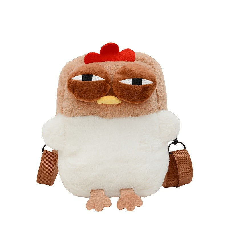 Plush Chick Crossbody Bag