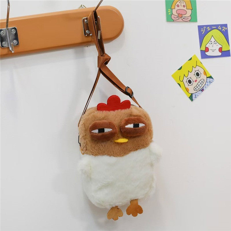 Plush Chick Crossbody Bag