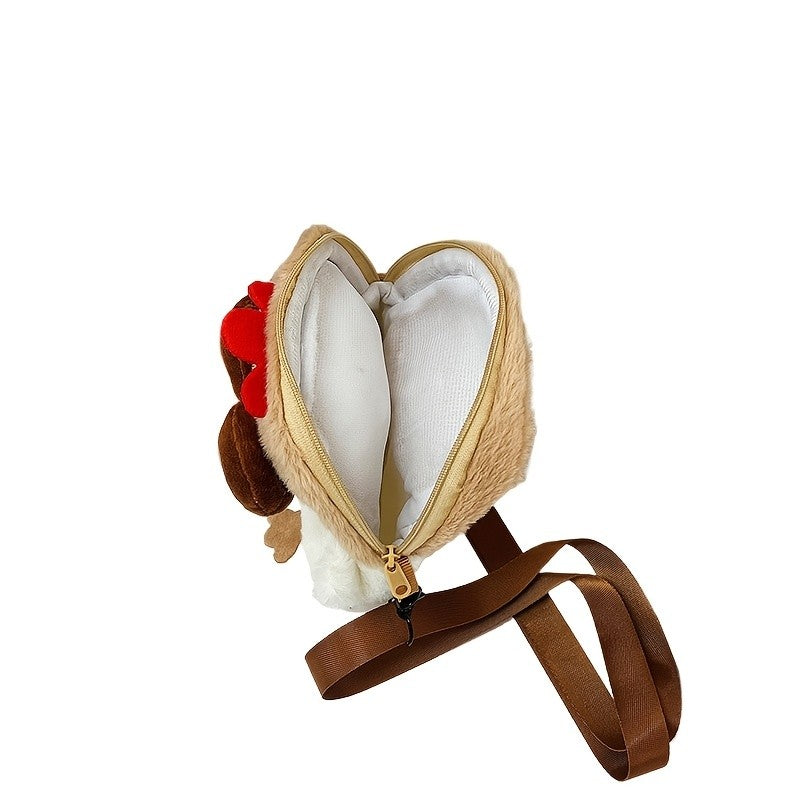 Plush Chick Crossbody Bag