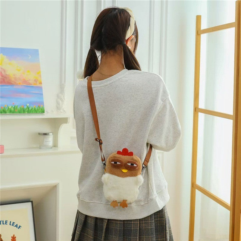 Plush Chick Crossbody Bag