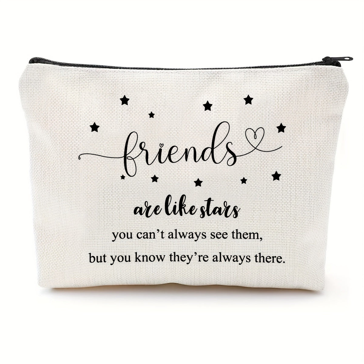 Friends Are Like Stars Pouch