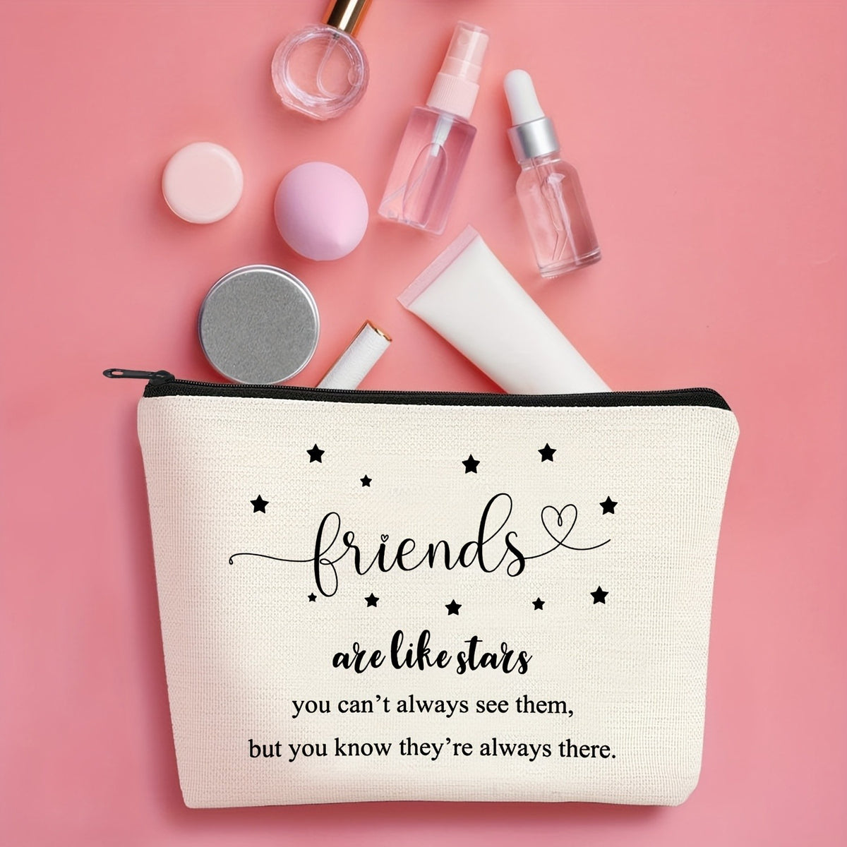 Friends Are Like Stars Pouch