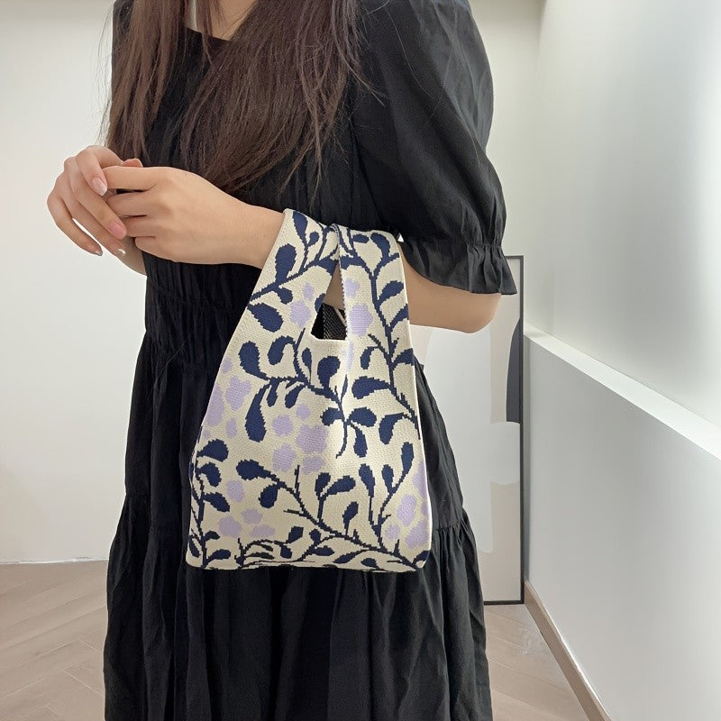 Leaf Pattern Tote Bag