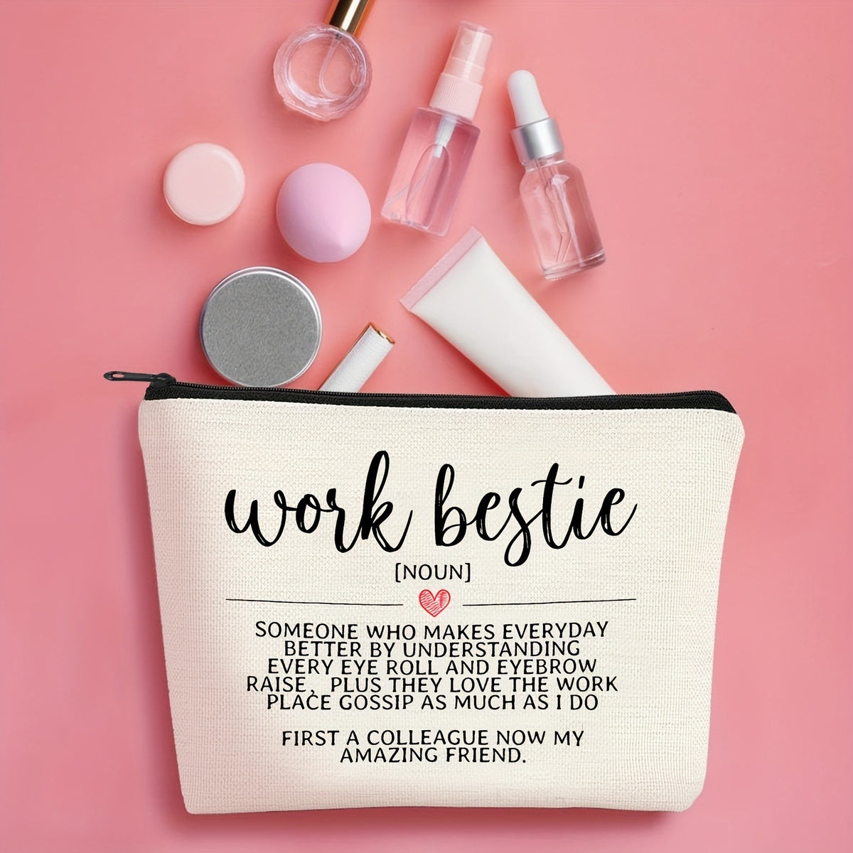 Work Bestie Definition Pouch
