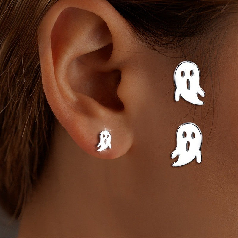 Ghost Stud Earrings