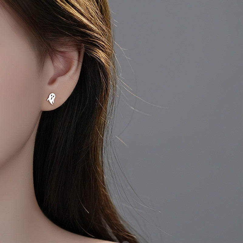 Ghost Stud Earrings