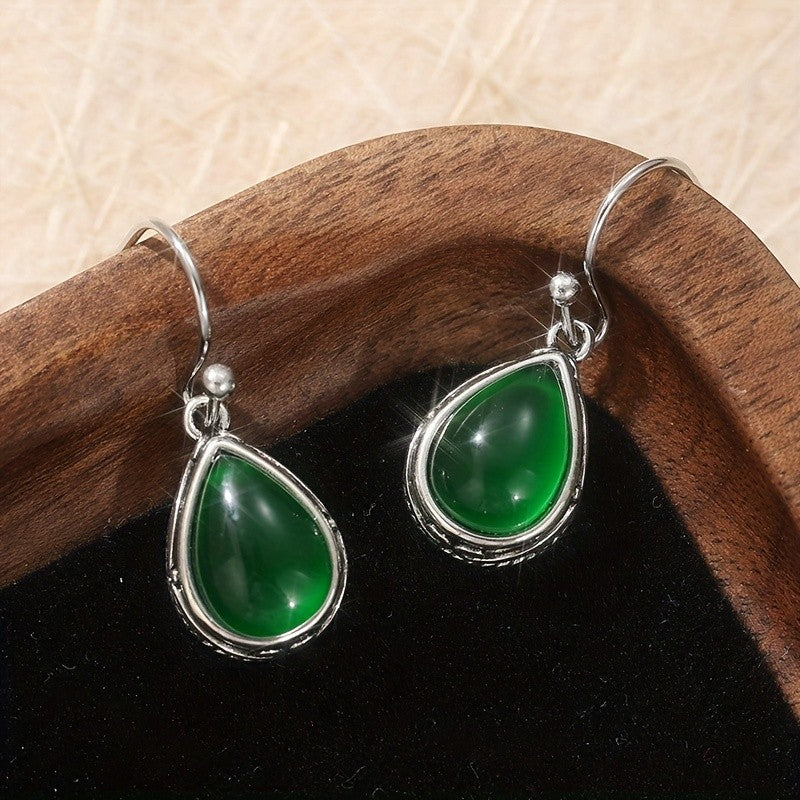 Blue Teardrop Earrings