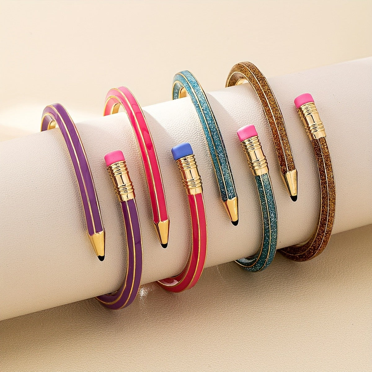 Pencil Bangle Bracelet