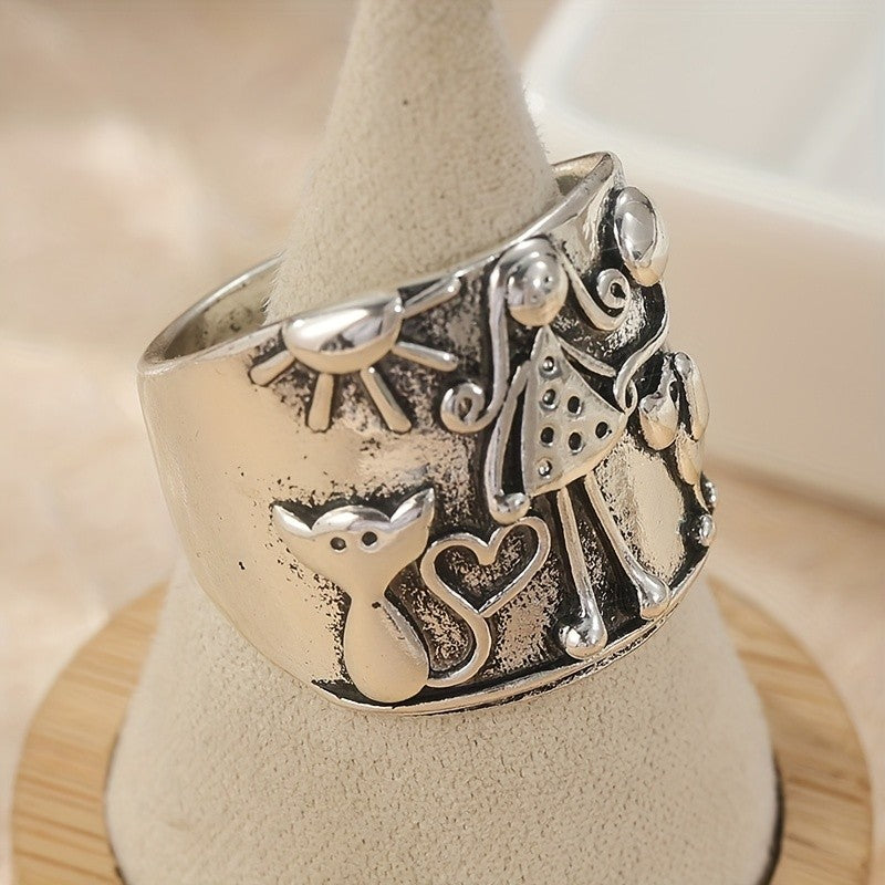 Cat & Dog Storybook Ring
