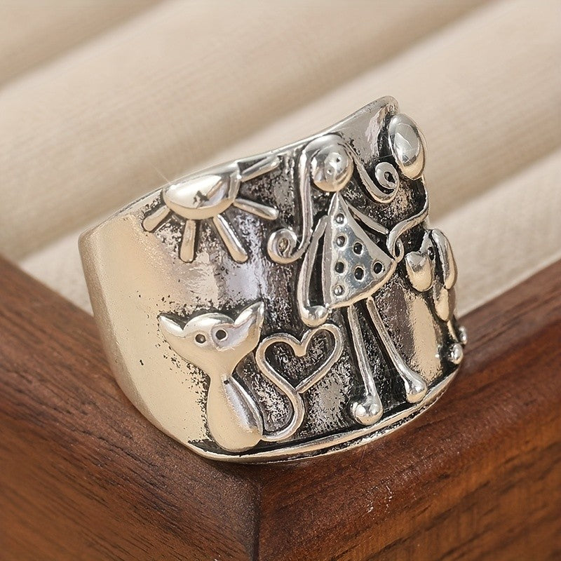 Cat & Dog Storybook Ring