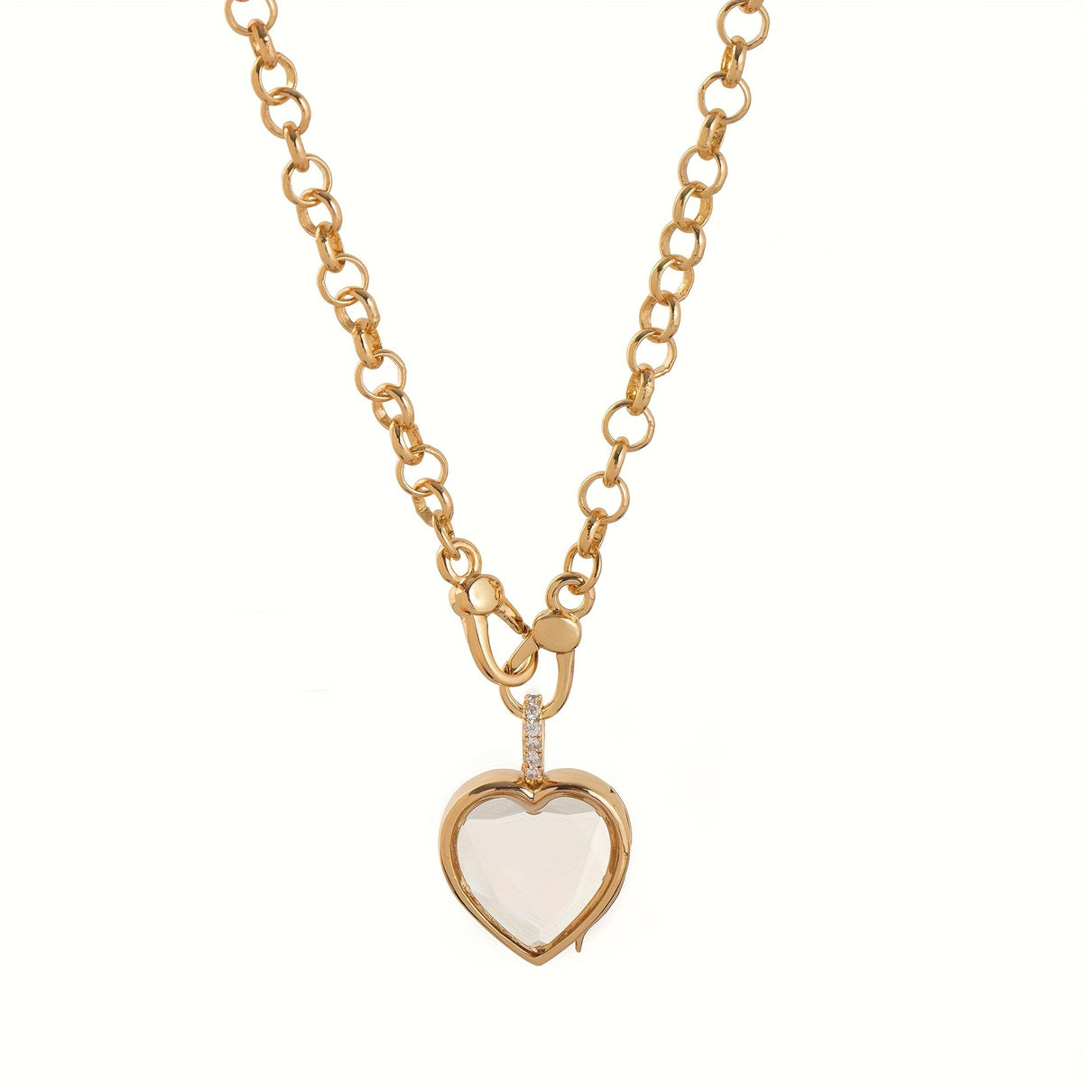 Assorted Charm Locket Necklace