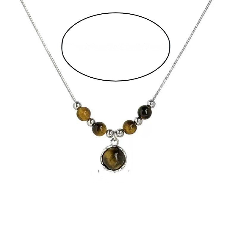 Tiger's Eye Bead Necklace