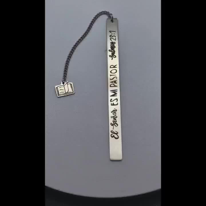 Psalm 23:1 Engraved Bookmark