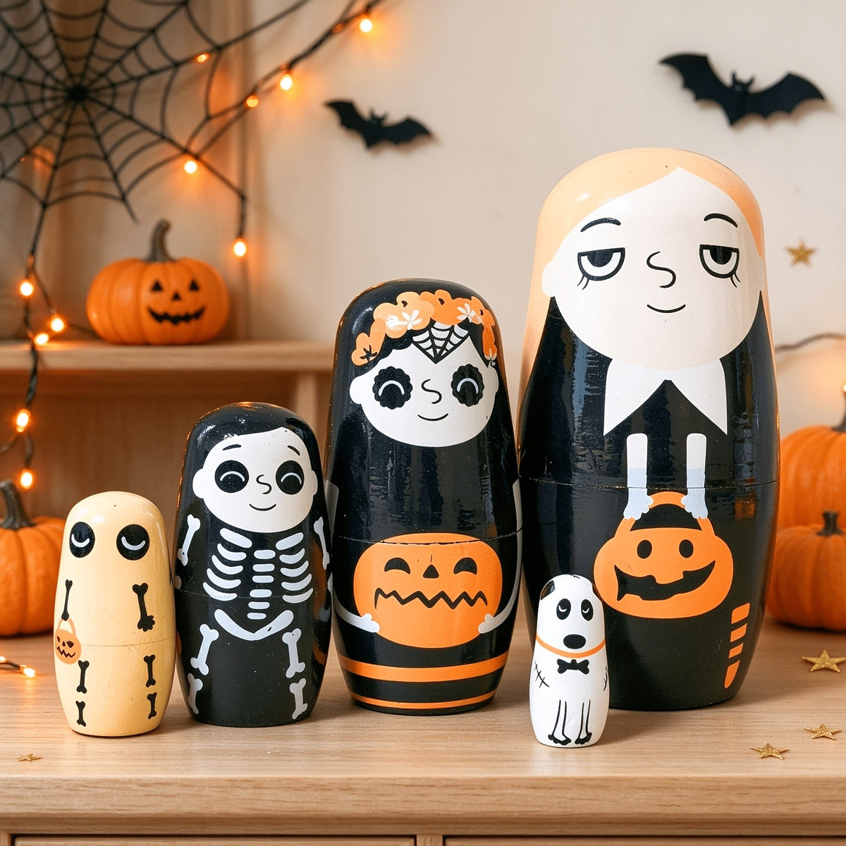 Halloween Nesting Doll Set