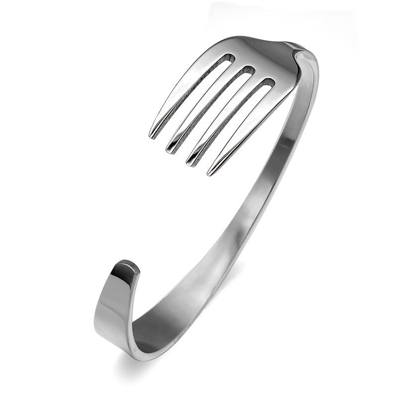 Fork Open Bracelet