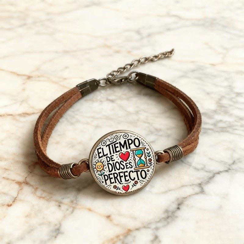 Spanish Faith Charm Bracelet