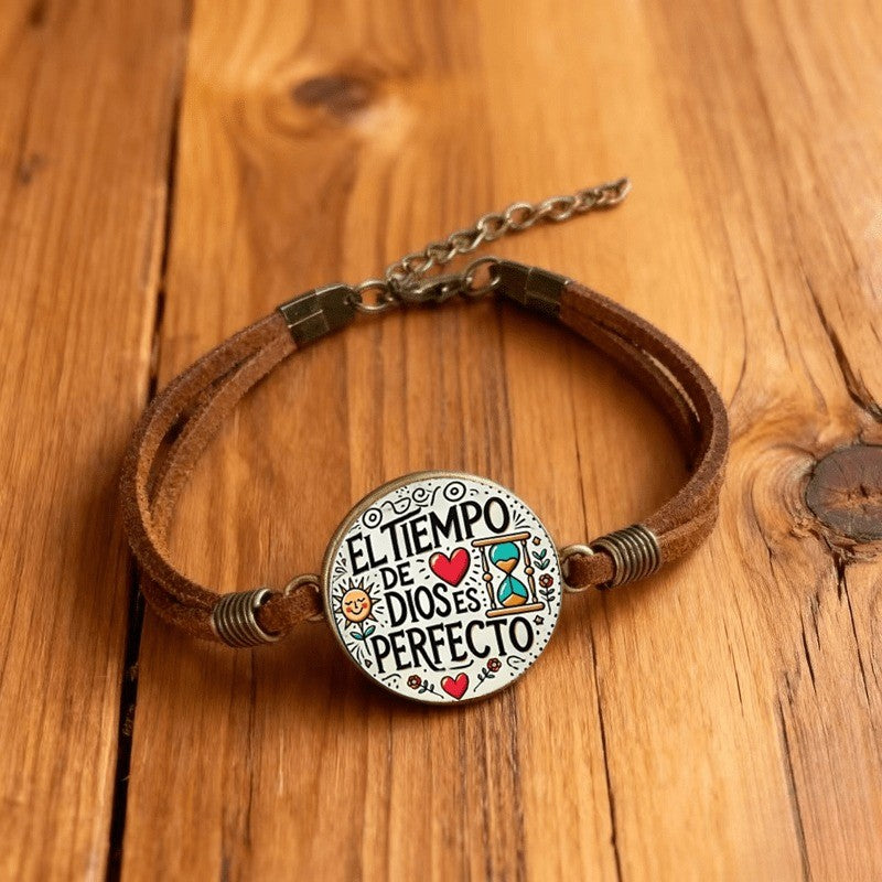 Spanish Faith Charm Bracelet