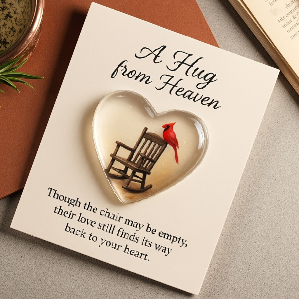 Heart Rocking Chair Keepsake Card