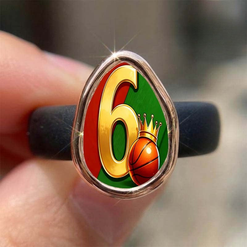 Numbered Basketball Ring