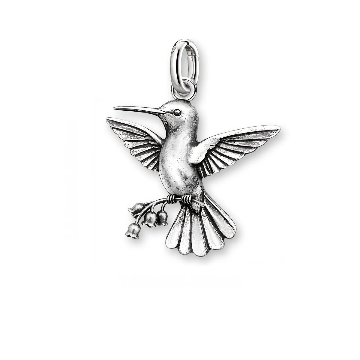 Hummingbird Charm Pendant