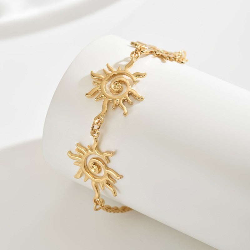 Sun Charm Anklet