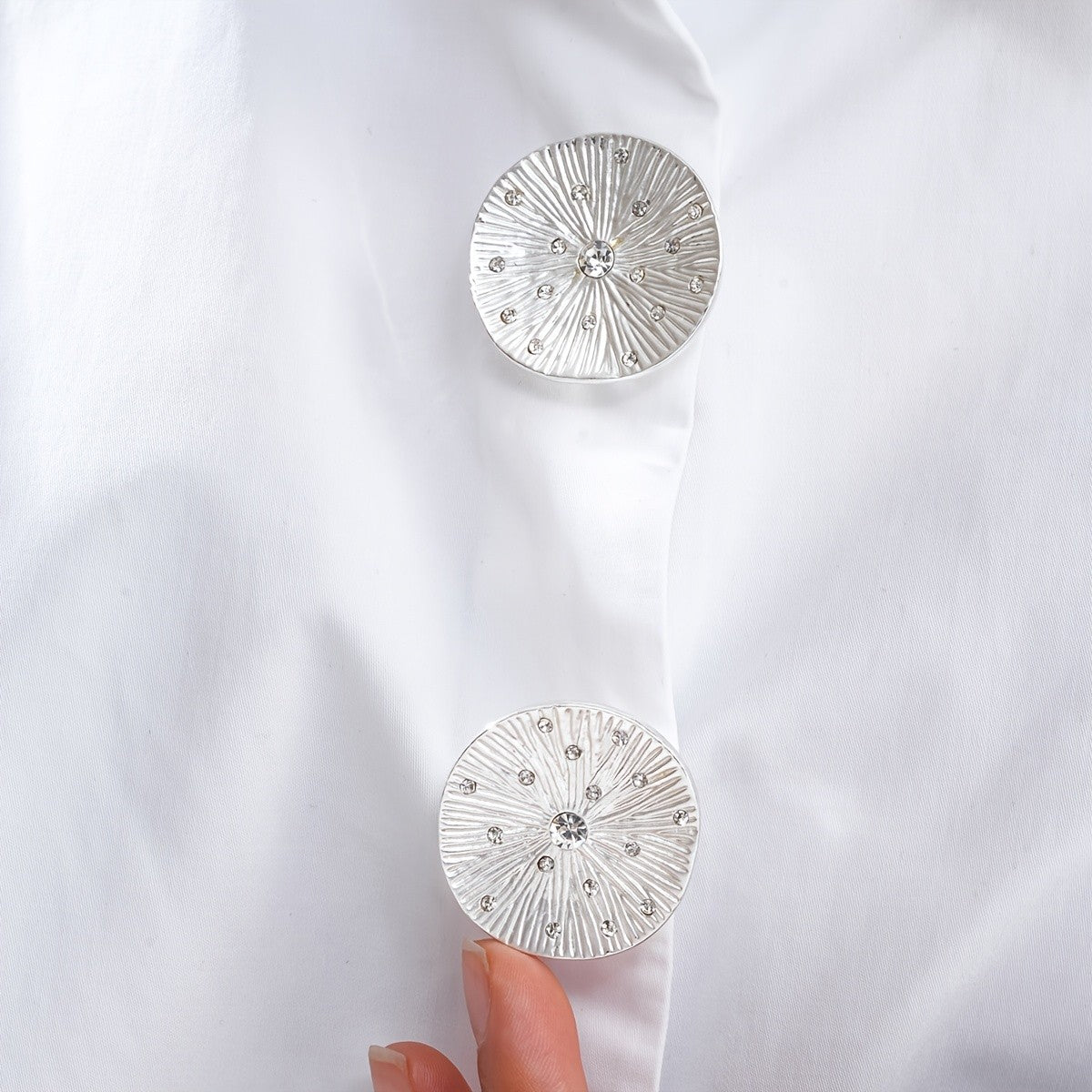 Lotus Flower Button Covers