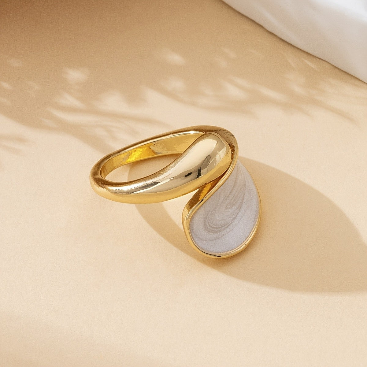 Swirl Open Ring