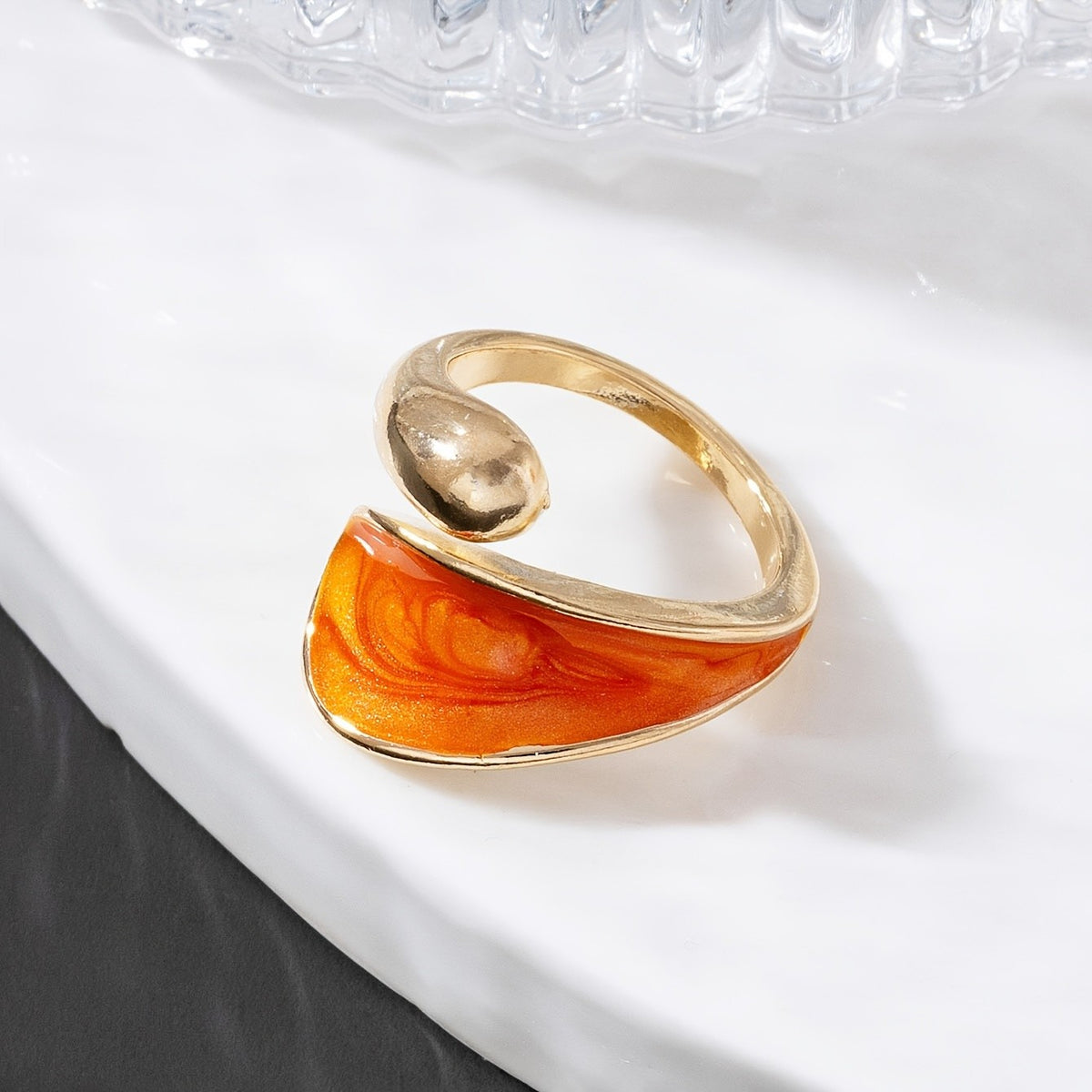 Swirl Open Ring