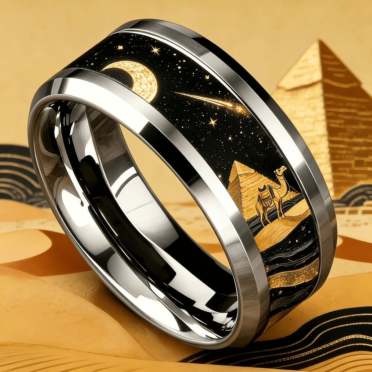 Desert Night Sky Ring